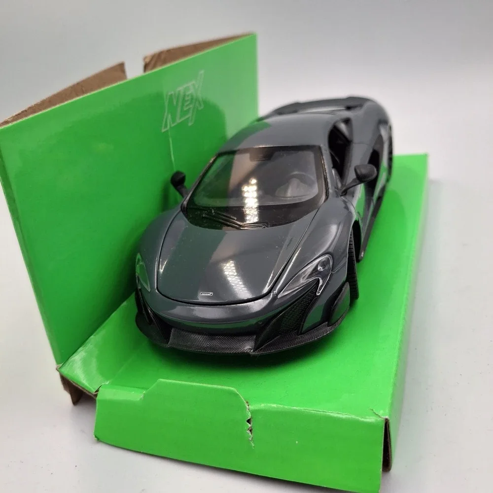 WELLY 1:24 McLaren 675LT Coupe - Gray New Exploration Of Models 8+‎